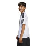 Kort�rmet fodboldtr�je til b�rn Adidas Real H Jsy Hvid #4