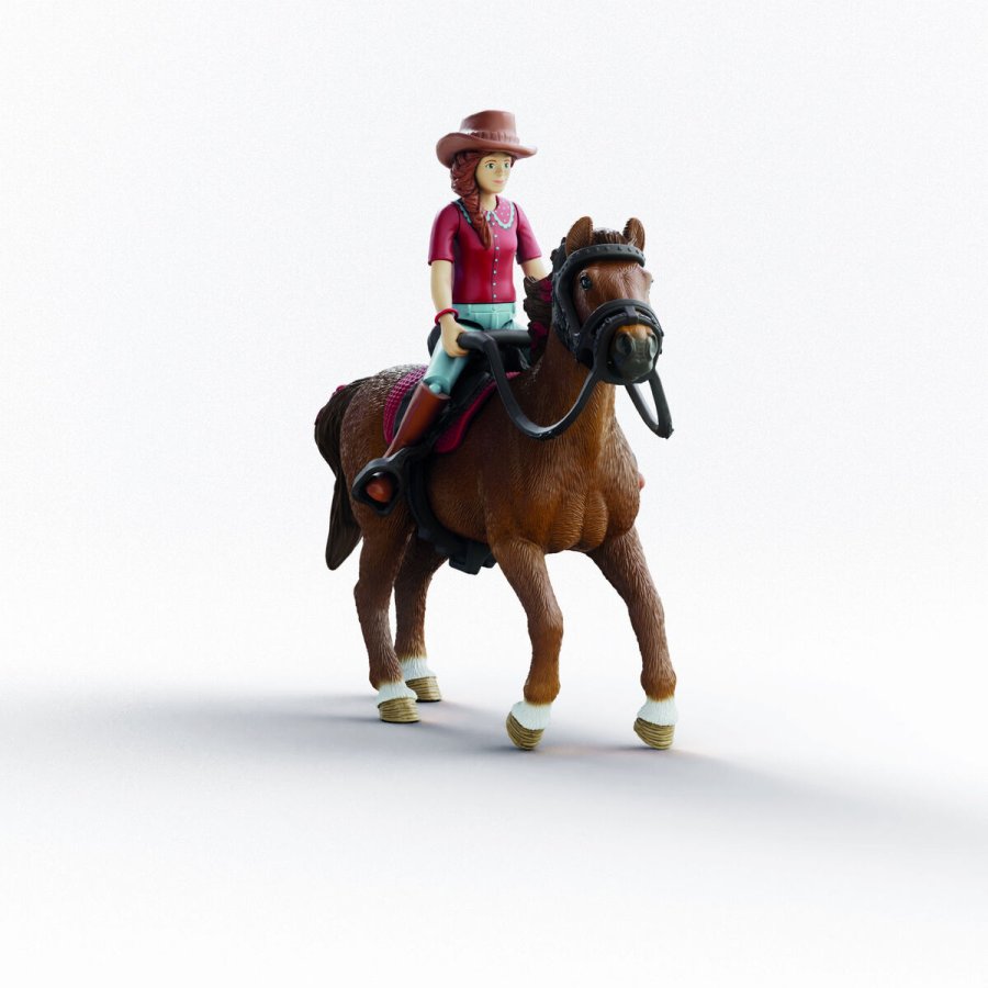 Playset Schleich Horse Club 42711 Hannah & Cayenne #7