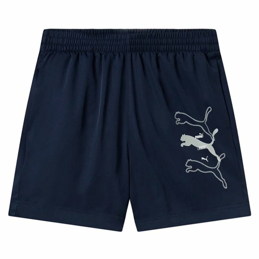 Bukser Puma Essentials Logo Lab Marinebl� #1