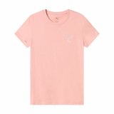 Kort�rmet T-shirt til Kvinder Puma Essentials Script Pink #1