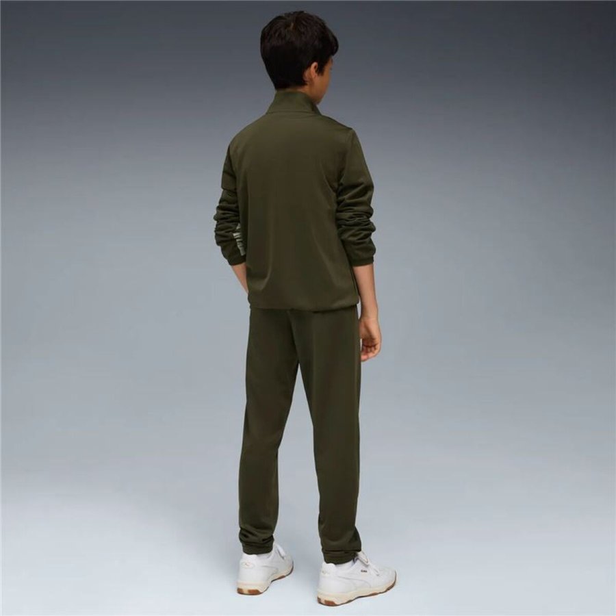 Tr�ningsdragt til b�rn Puma Poly Colorblock Oliven #2