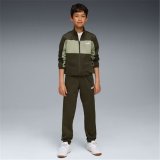 Tr�ningsdragt til b�rn Puma Poly Colorblock Oliven #3