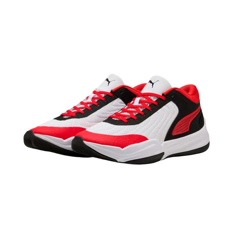 Basketballsko til voksne Puma Court Pro 2 Hvid R�d #4
