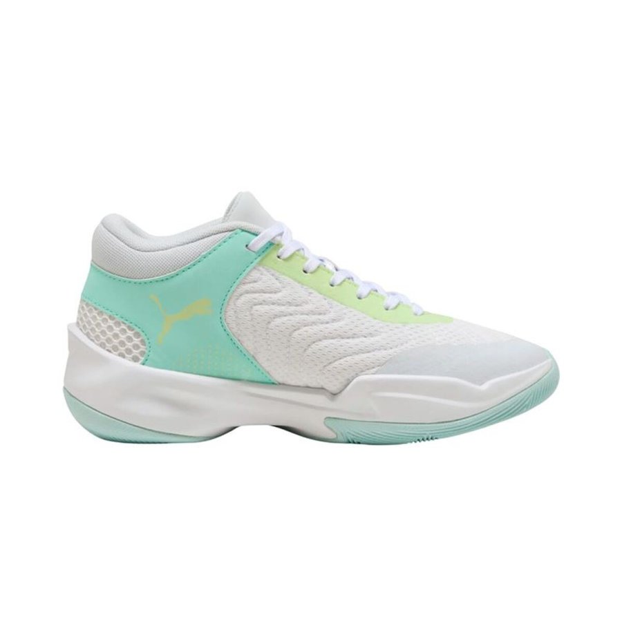 Basketballsko til b�rn Puma Court Pro 2 Hvid Gr�n #1