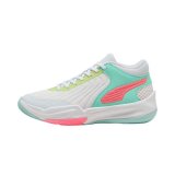 Basketballsko til b�rn Puma Court Pro 2 Hvid Gr�n #2