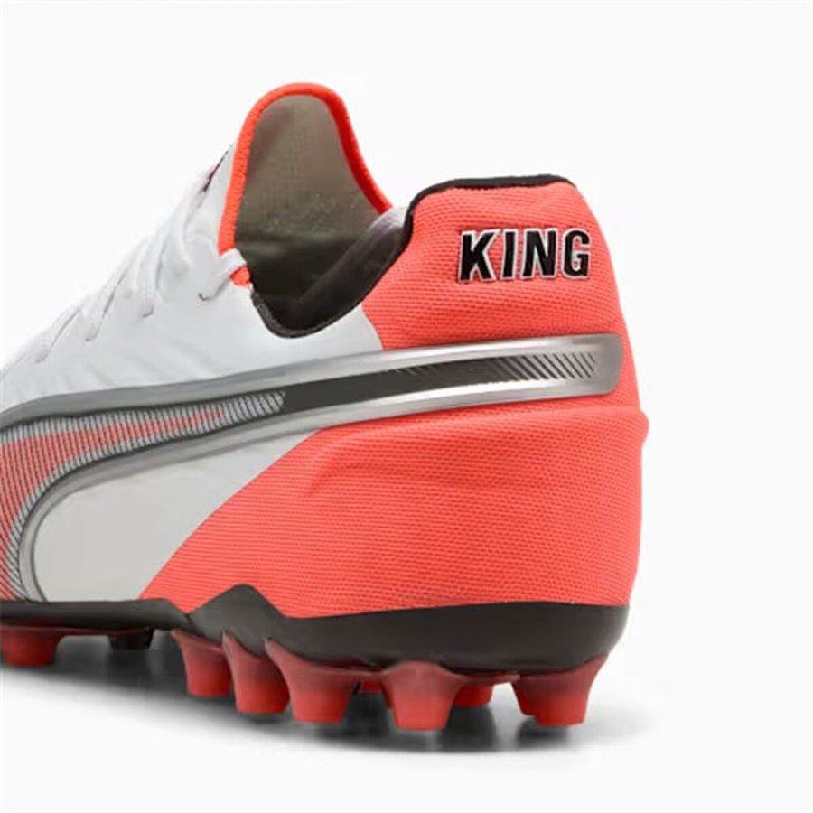 Voksen fodboldst�vler Puma King Ultimate Mg Hvid #5
