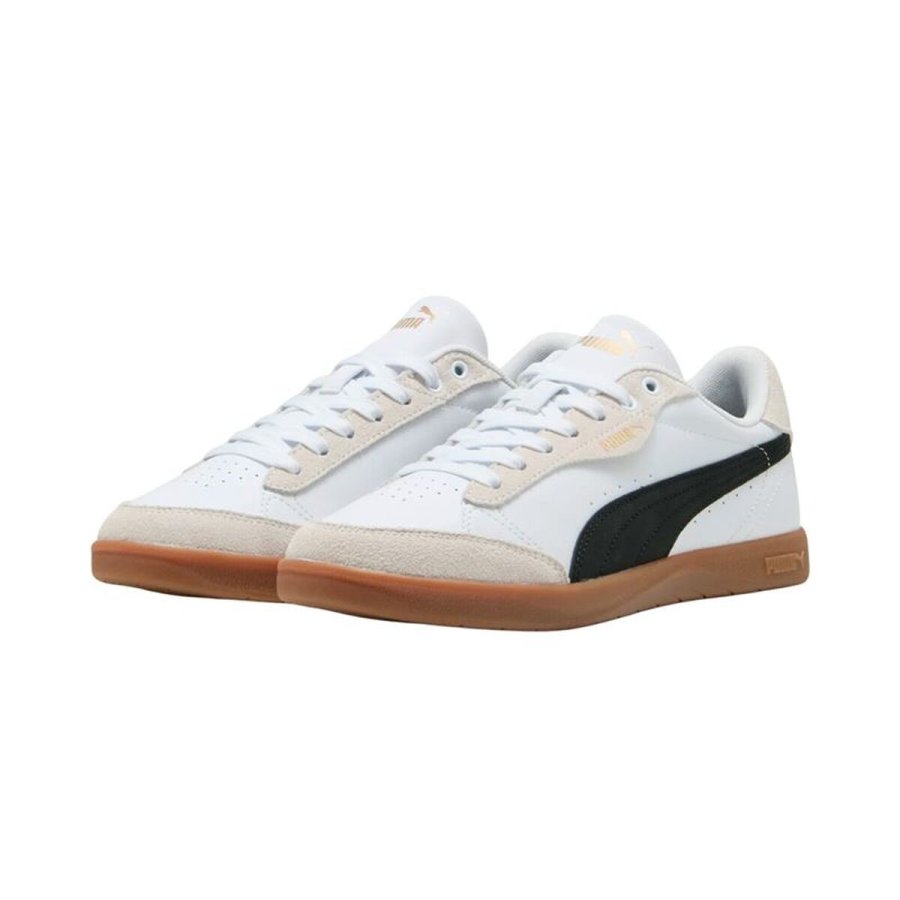 Kvinde Casual Sneakers Puma Vikky Star Og Hvid #4