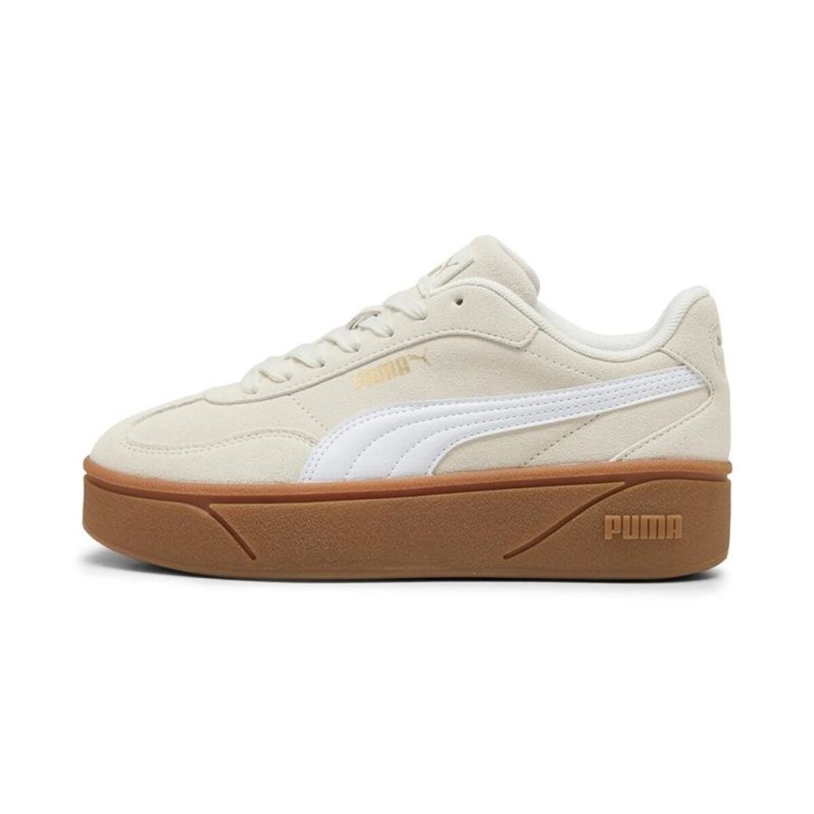 Kvinde Casual Sneakers Puma Club Ii Era Beige #1