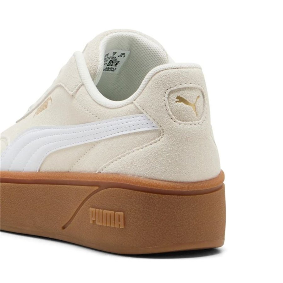 Kvinde Casual Sneakers Puma Club Ii Era Beige #5