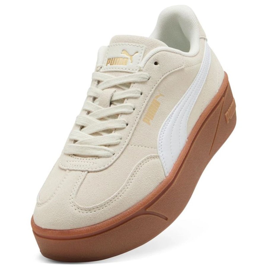 Kvinde Casual Sneakers Puma Club Ii Era Beige #6