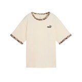 Kort�rmet T-shirt til Kvinder Puma Essentials Graphic Animal R #1