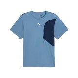 Kort�rmet T-shirt til M�nd Puma M Flex Pocket Bl� #1