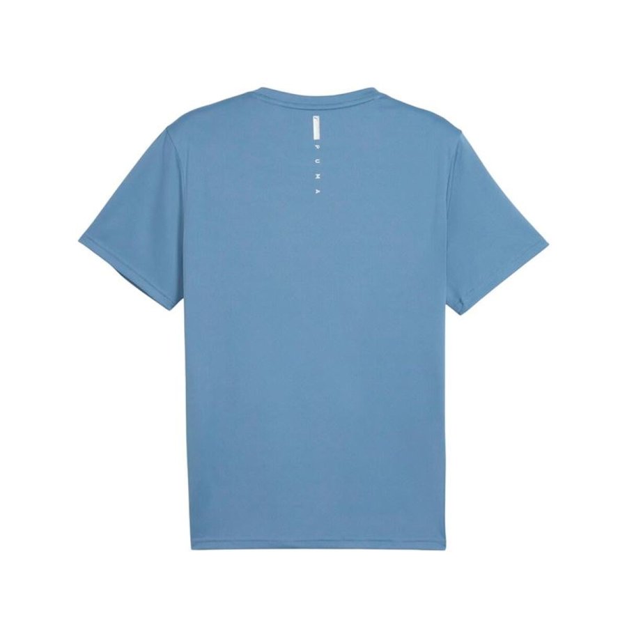 Kort�rmet T-shirt til M�nd Puma M Flex Pocket Bl� #2