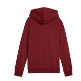Sweatshirt med h�tte til piger Puma Essentials 2 Color No.1 Log R�dbrun M�rker�d #2