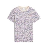 B�rne Kort�rmet T-shirt Puma Tweenerverse Aop Beige #1