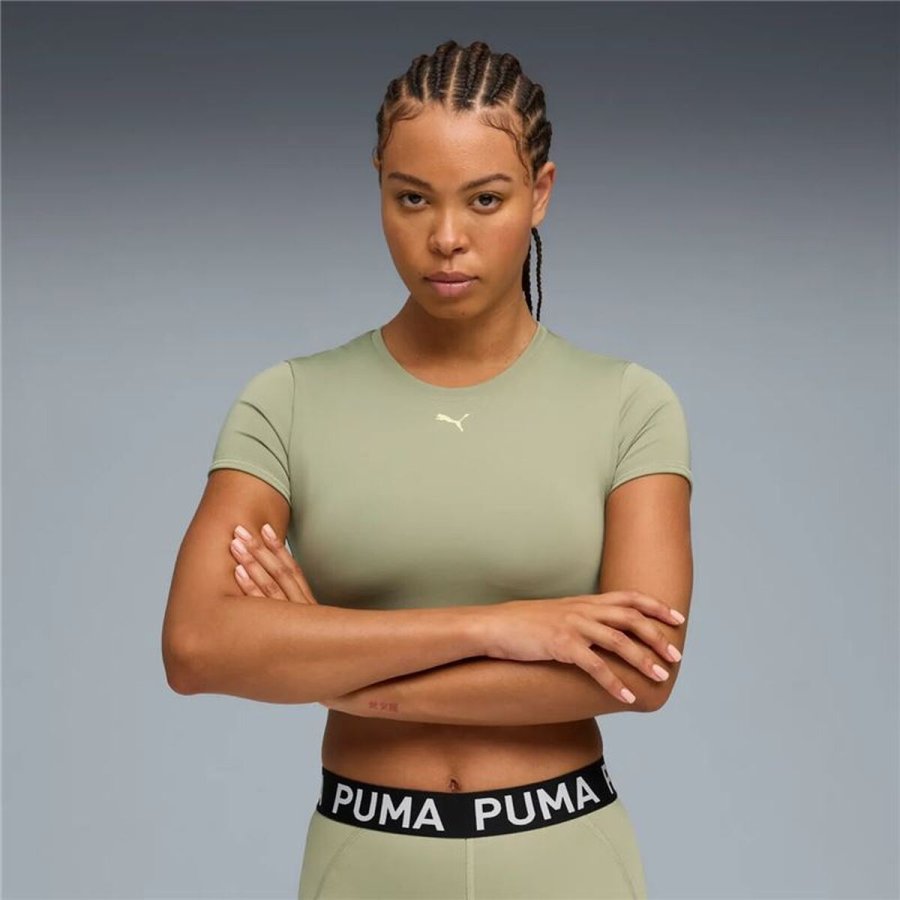 Kort�rmet T-shirt til Kvinder Puma W Strong Fitness #3