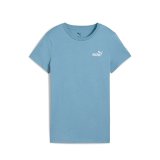 Kort�rmet T-shirt til Kvinder Puma Essentials Small Indigo #1