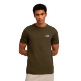 Kort�rmet T-shirt til M�nd Puma Essentials 2 Color Oliven #3