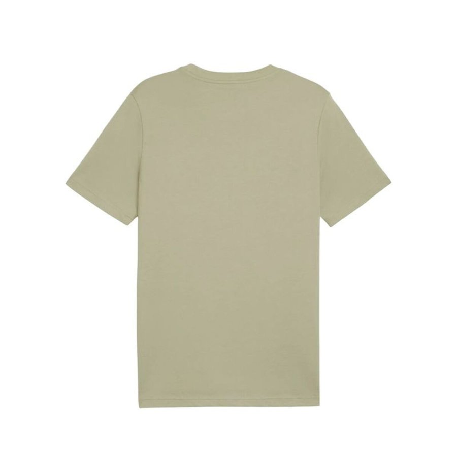 Kort�rmet T-shirt til M�nd Puma Essentials 2 Gr�n #2