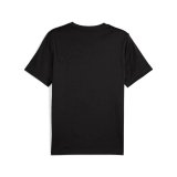 Kort�rmet T-shirt til M�nd Puma Essentials Logo Lab Sort #2