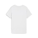 B�rne Kort�rmet T-shirt Puma Essentials Logo Lab B Hvid #2