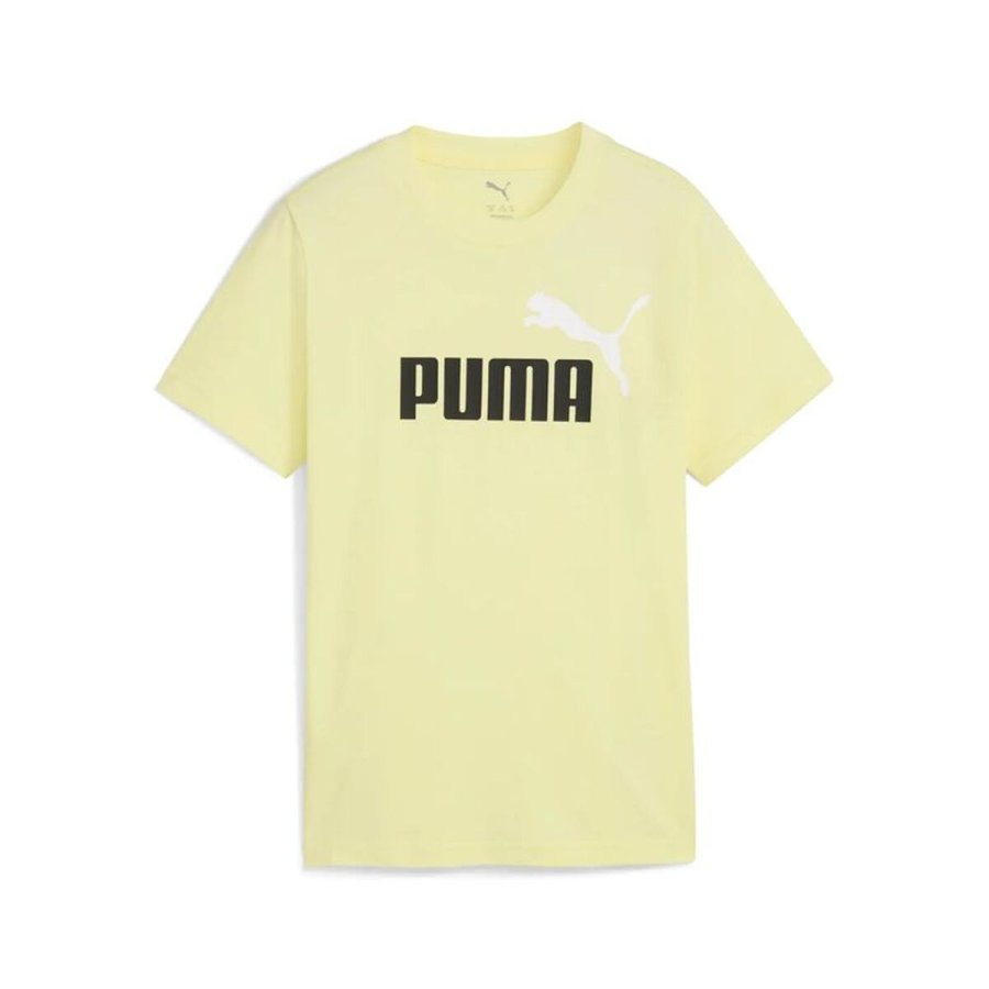 B�rne Kort�rmet T-shirt Puma Essentials 2 Color No.1 Log Khaki #1