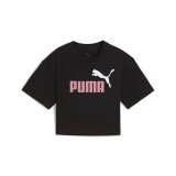 B�rne Kort�rmet T-shirt Puma Essentials 2 Color No. 1 Sort #1