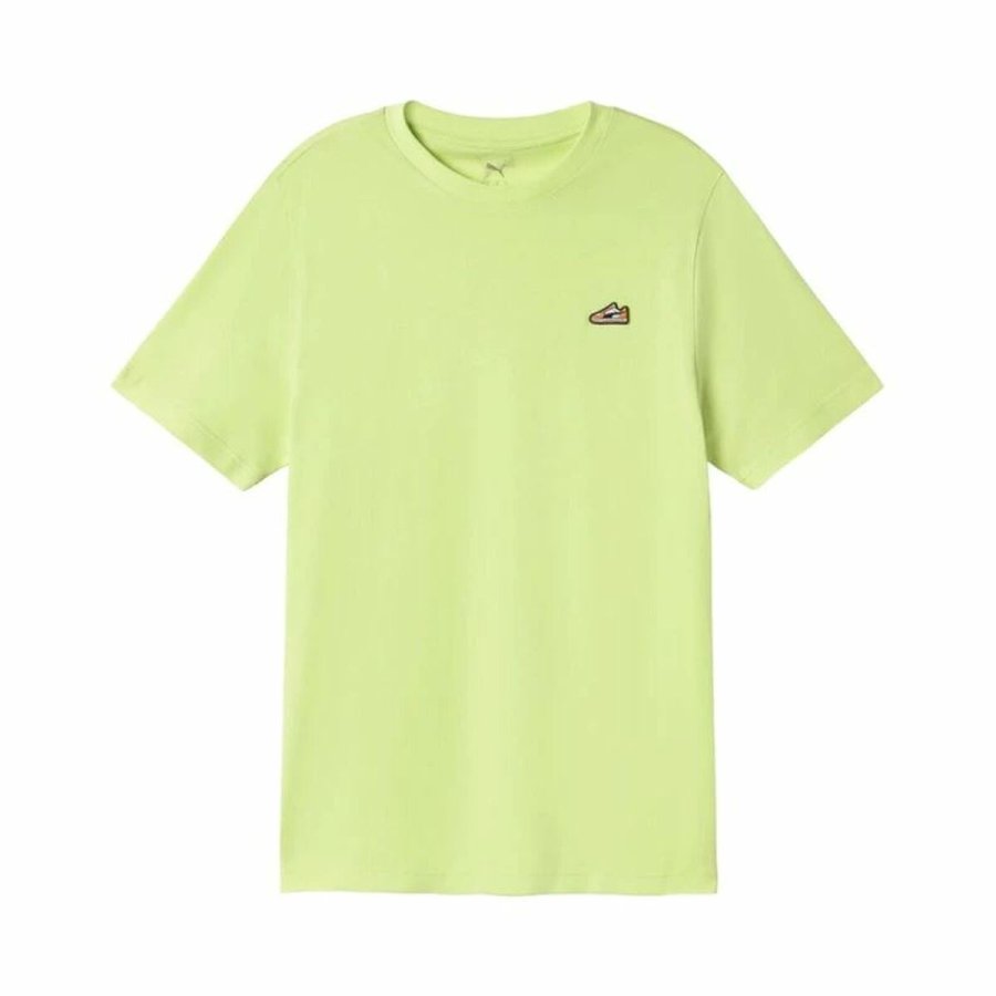Kort�rmet T-shirt til M�nd Puma SneakerCool Cucumber #1