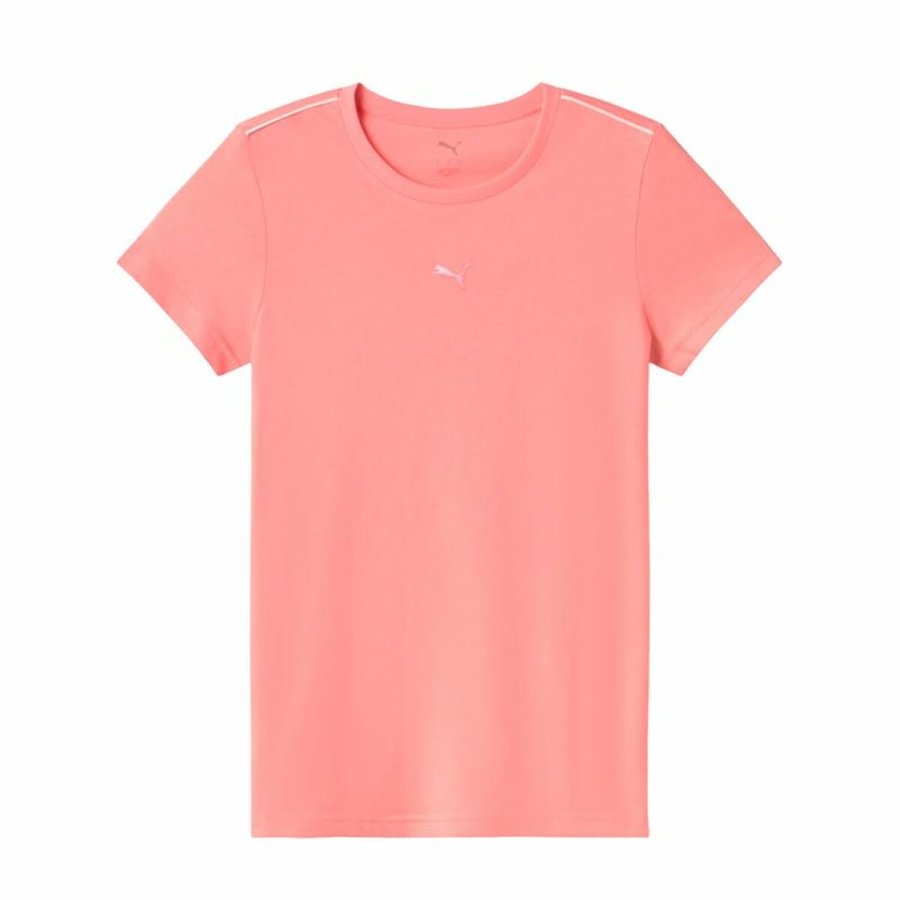 Kort�rmet T-shirt til Kvinder Puma SummerPeach Smoothie #1