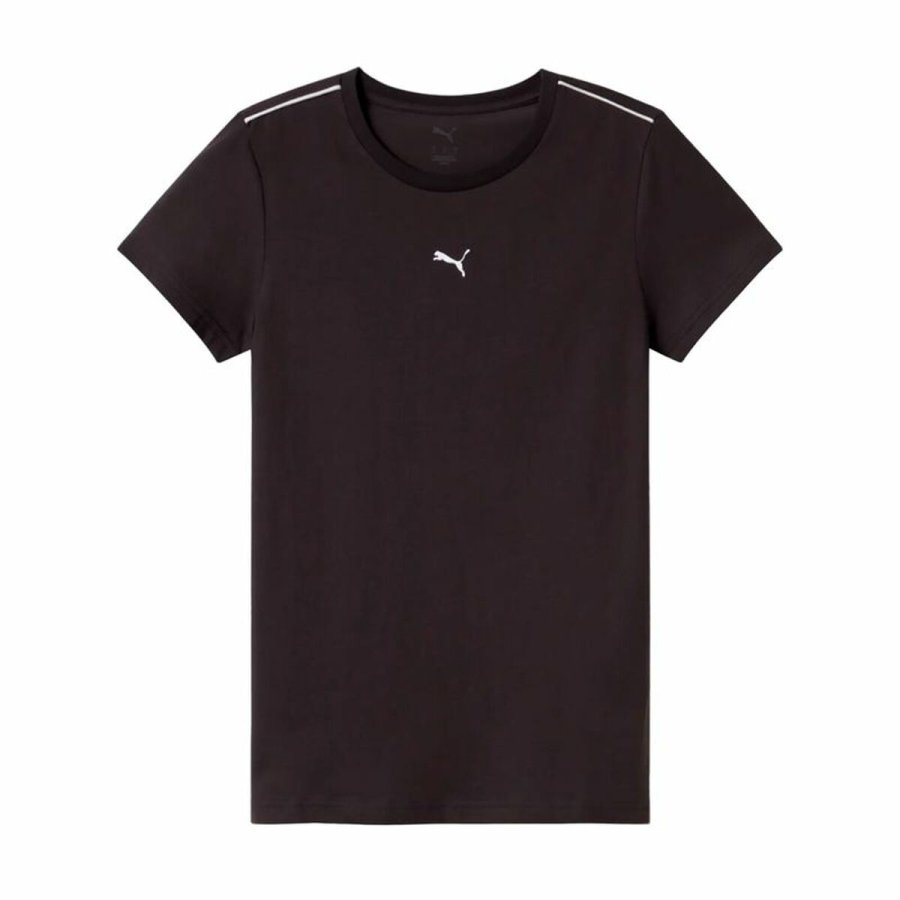 Kort�rmet T-shirt til Kvinder Puma Sort #1
