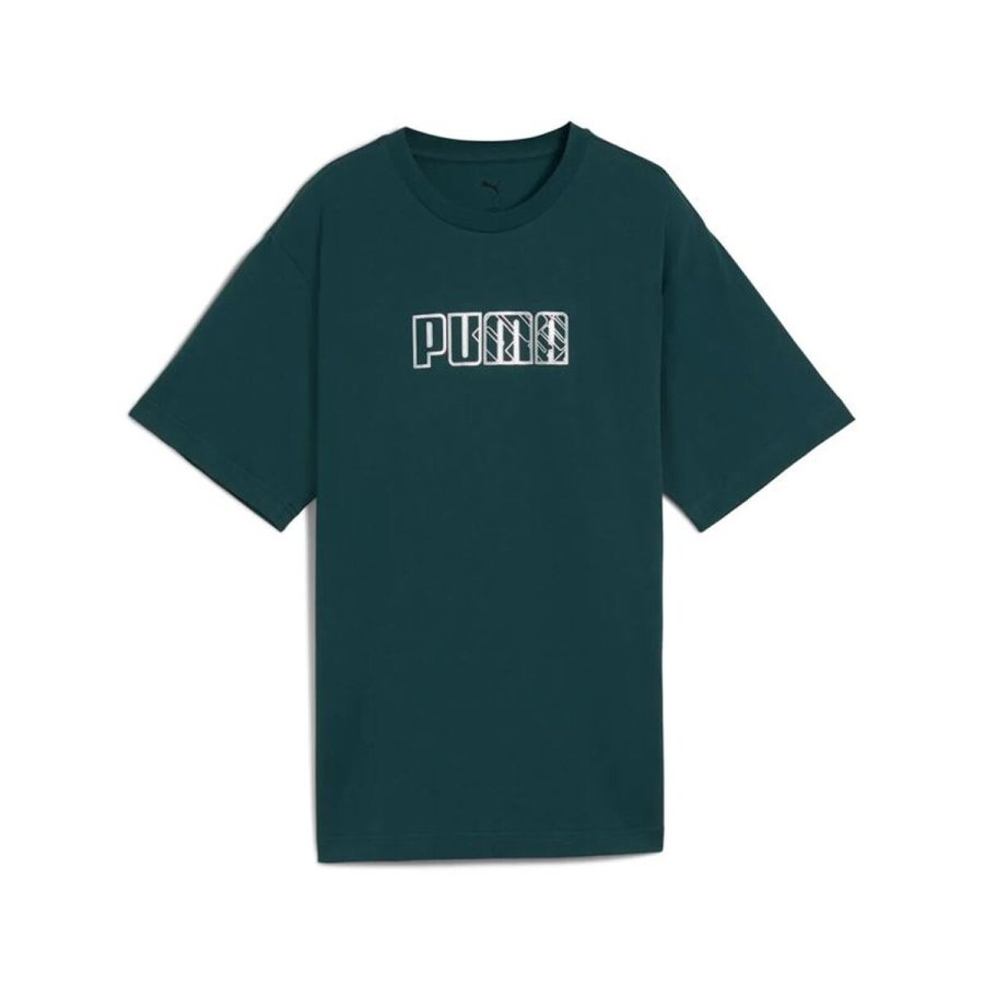 Kort�rmet T-shirt til Kvinder Puma Maximal Metallic Relaxed #1