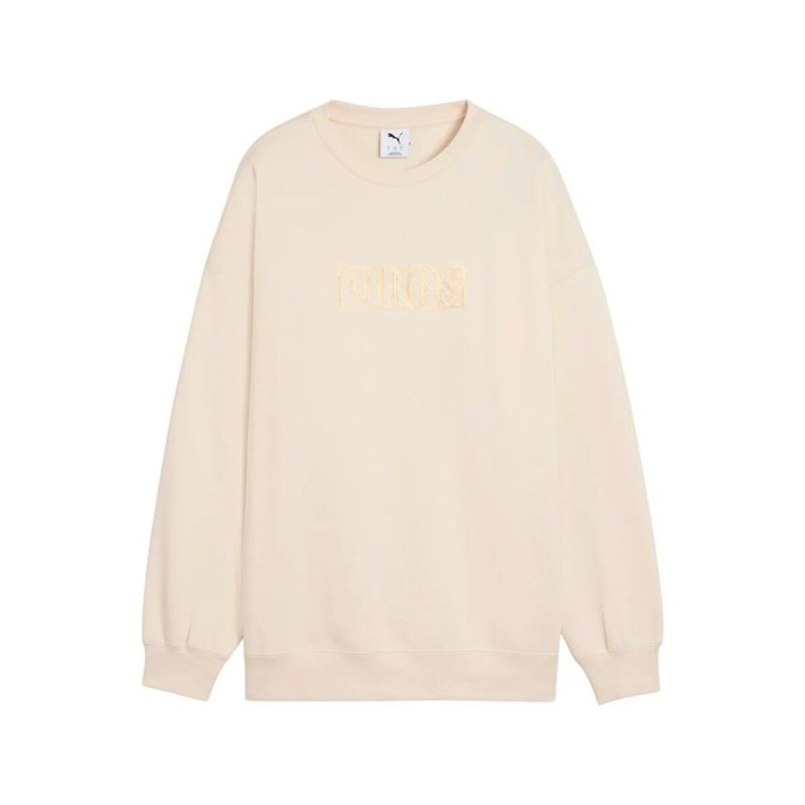 Sweaters uden H�tte til Kvinder Puma Maximal Metallic Beige #1