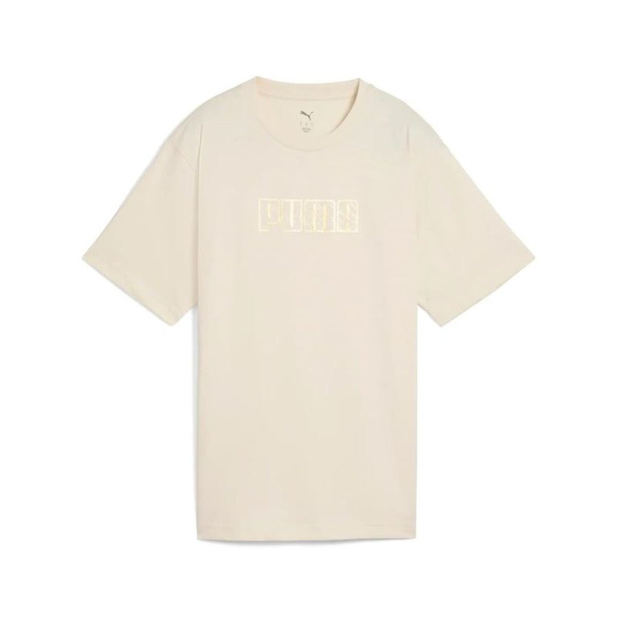 Kort�rmet T-shirt til Kvinder Puma Maximal Metallic Relaxed #1