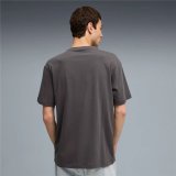 Kort�rmet T-shirt til M�nd Puma Maximal Metallic Relaxed Gr� #4