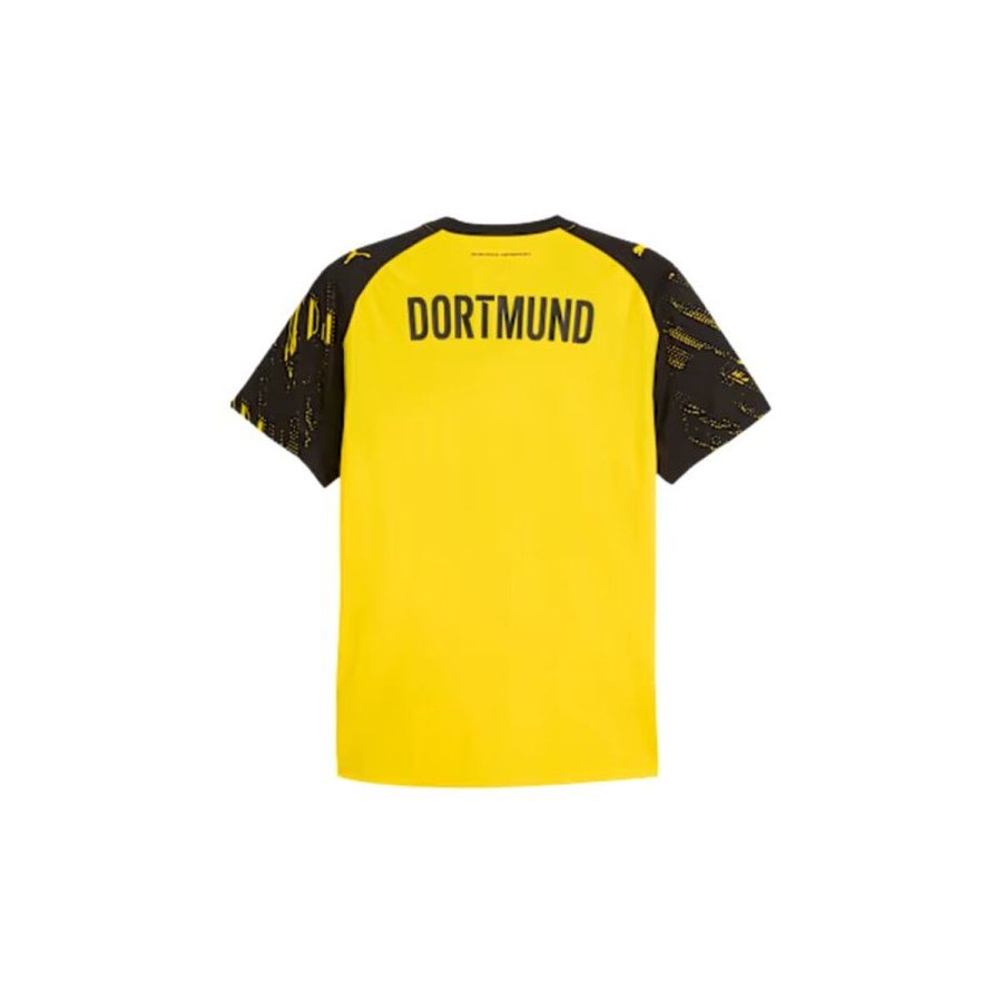 Kort�rmet fodboldtr�je til m�nd Puma Borussia Dortmund Cup Repli #2
