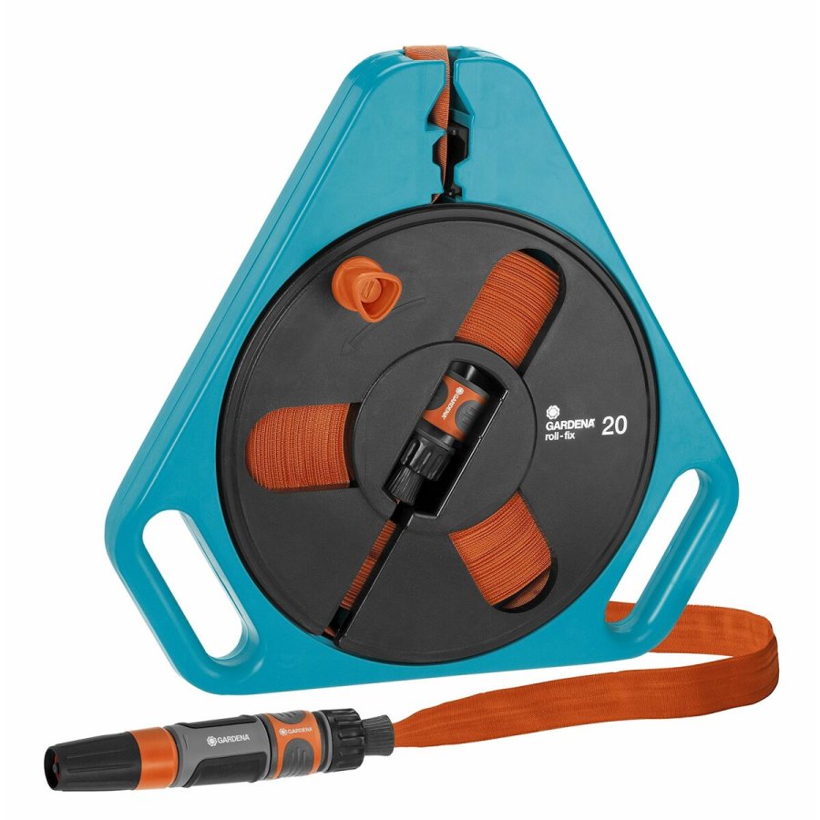Haveslange Gardena 757-C20 Roll Fix Fast pris Tekstil Plastik 20 m #1
