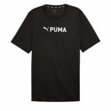 Kortrmet T-shirt til Mnd Puma Fit Ultrabreath Sort #1