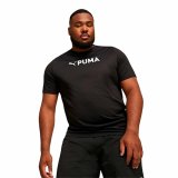 Kortrmet T-shirt til Mnd Puma Fit Ultrabreath Sort #3