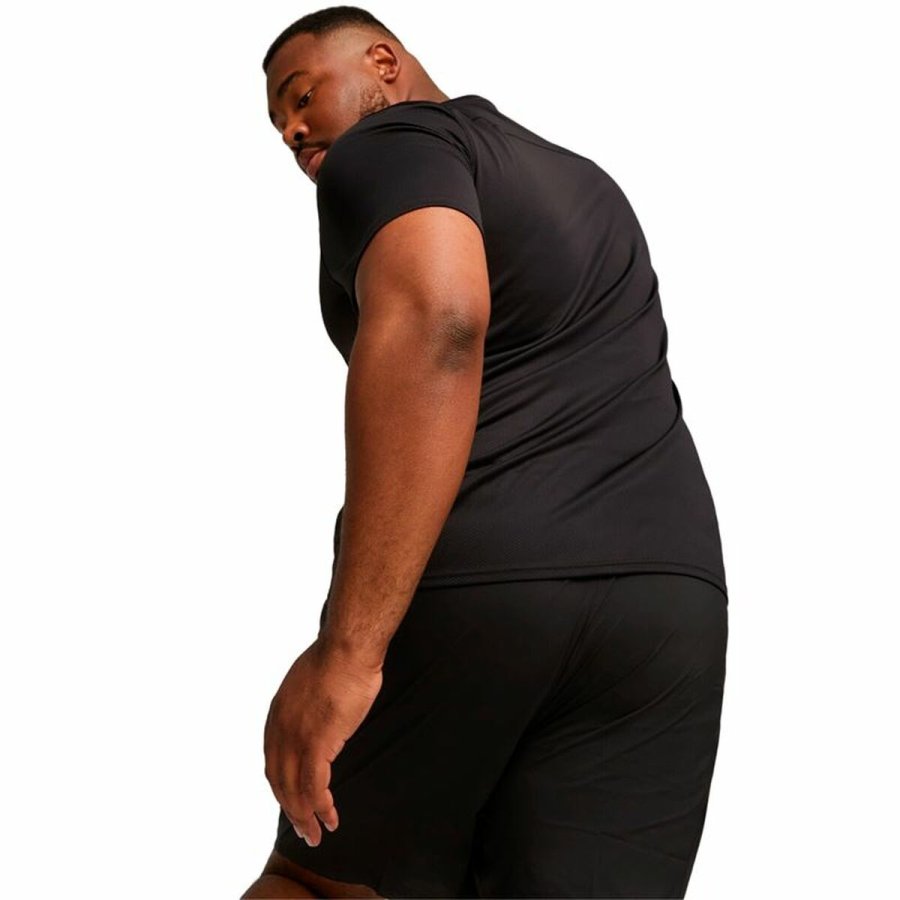 Kortrmet T-shirt til Mnd Puma Fit Ultrabreath Sort #2