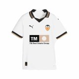 Kortrmet fodboldtrje til brn Puma Valencia.C.F Hvid #5