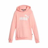 Sweatshirt til Brn Puma Ess Logo Fl Laksefarvet #1