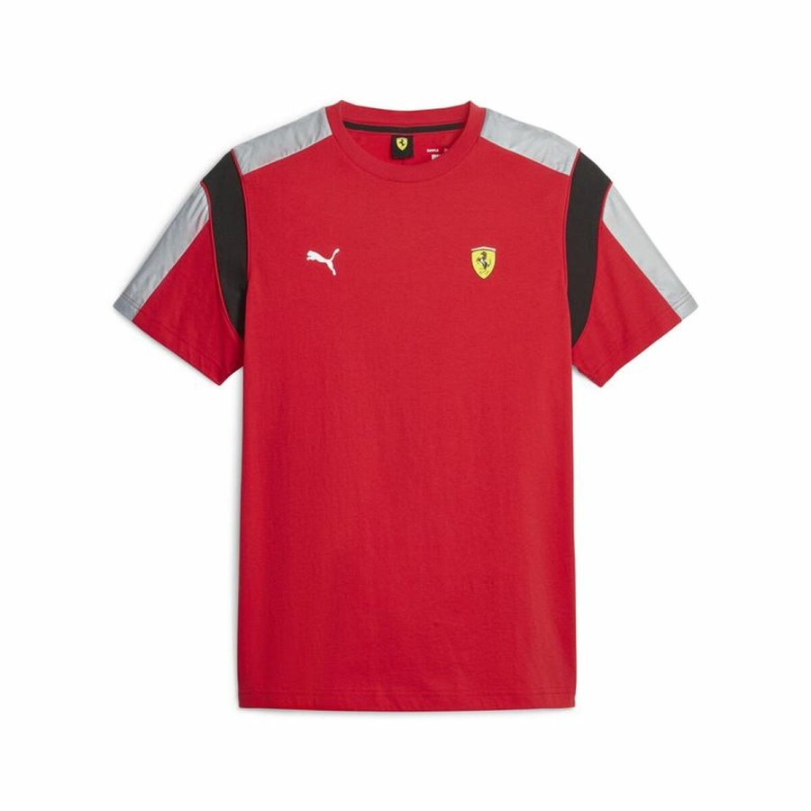 Kortrmet T-shirt til Mnd Puma Ferrari Race MT7 Rd #1