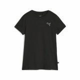 Kortrmet T-shirt til Kvinder Puma Sort #1