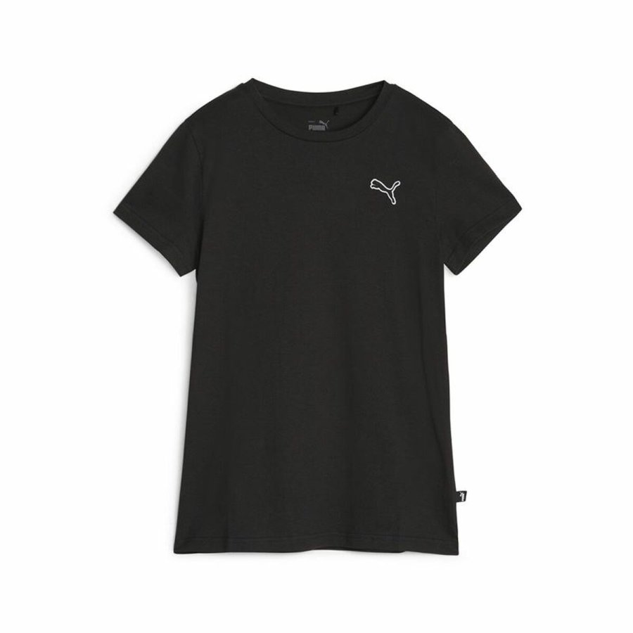 Kortrmet T-shirt til Kvinder Puma Sort #1