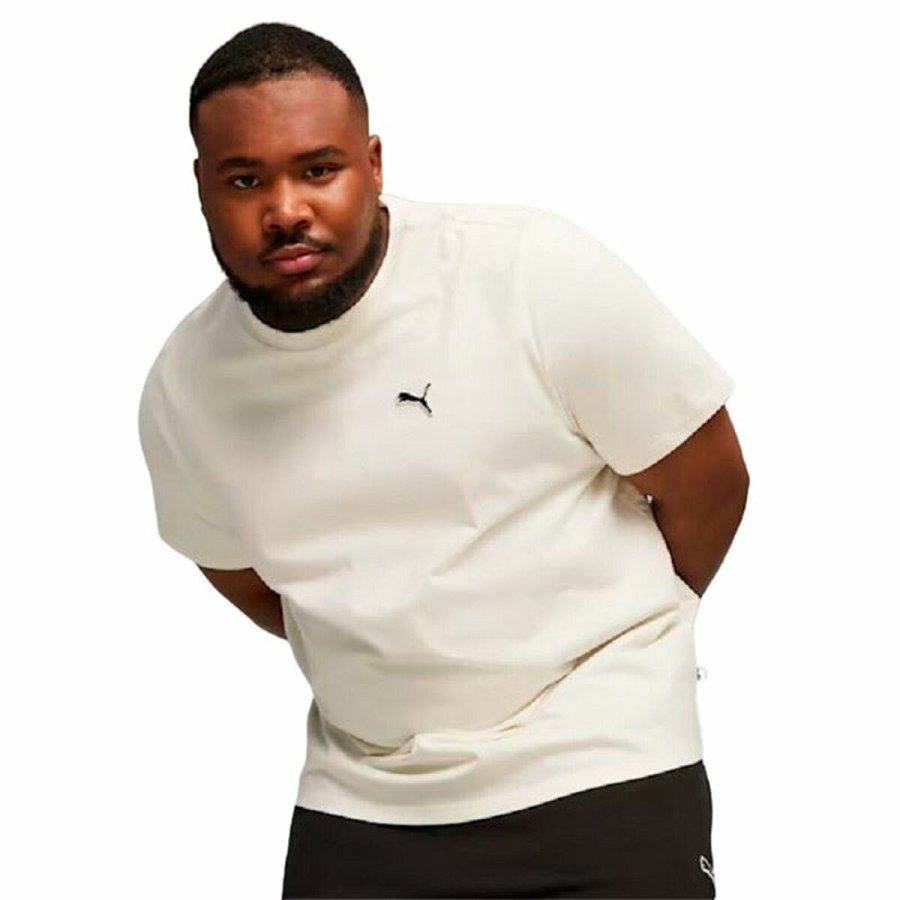 Kortrmet T-shirt til Mnd Puma Better Essentials Beige #3