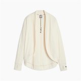 Sportsjakke til damer Puma Studio Unwind Long C Hvid #2