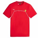 Kortrmet T-shirt til Mnd Puma Ferrari Race Rd #1