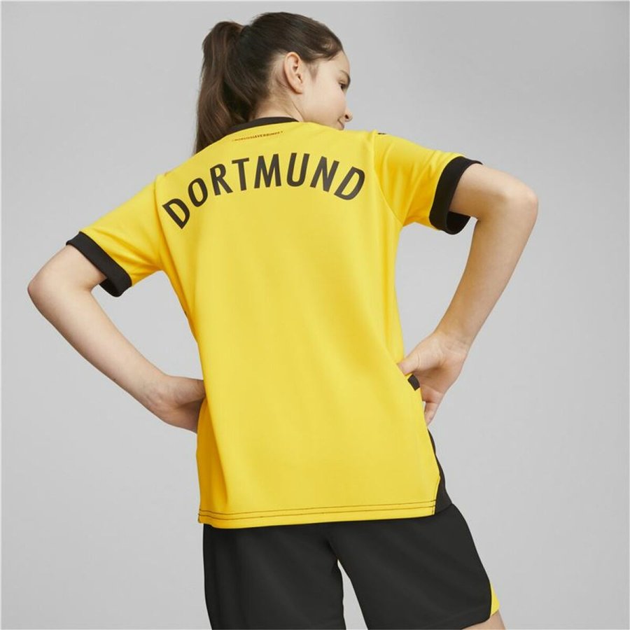 Kortrmet fodboldtrje til brn Puma Borussia Dortmund #4