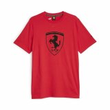Kortrmet T-shirt til Mnd Puma Ferrari Race Tonal B Rd #1