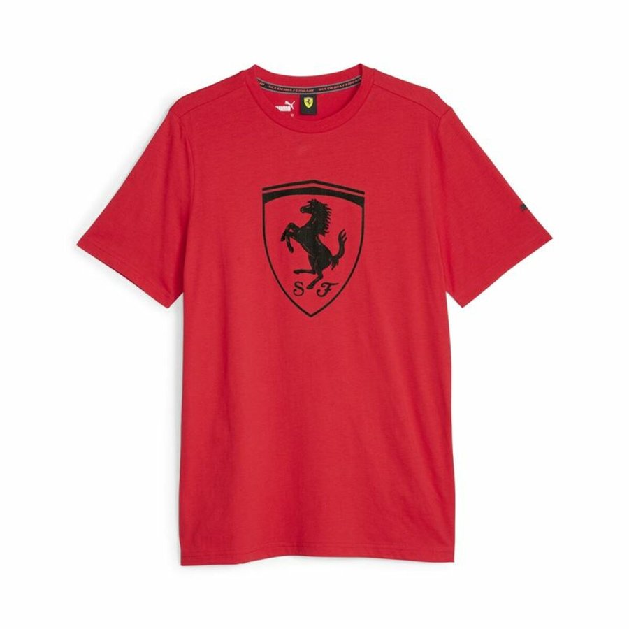 Kortrmet T-shirt til Mnd Puma Ferrari Race Tonal B Rd #1